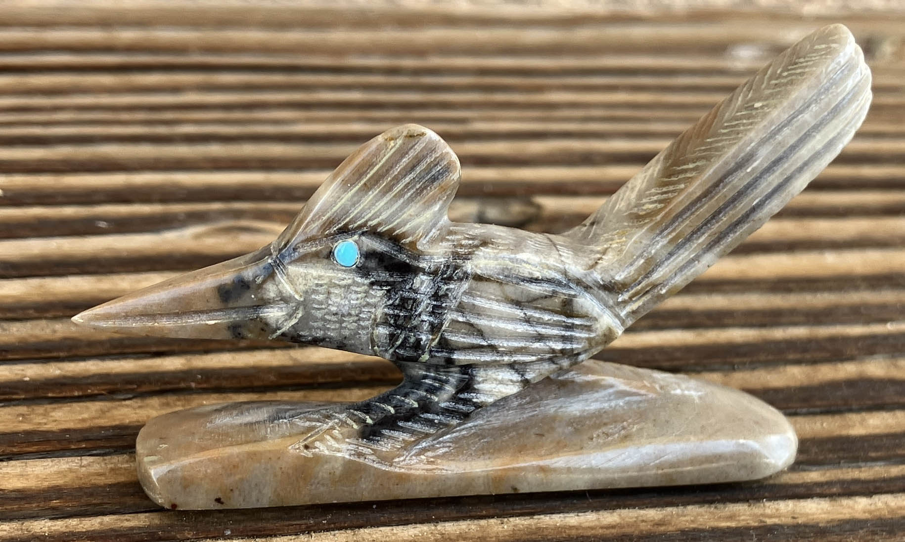 Vivella Cheama | Zuni Roadrunner Fetish| Penfield Gallery of Indian Arts | Albuquerque, New Mexico